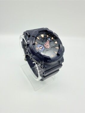 Casio G-Shock GMA-S110CM-2A Dark Purple Navy Rose Gold Watch 5425